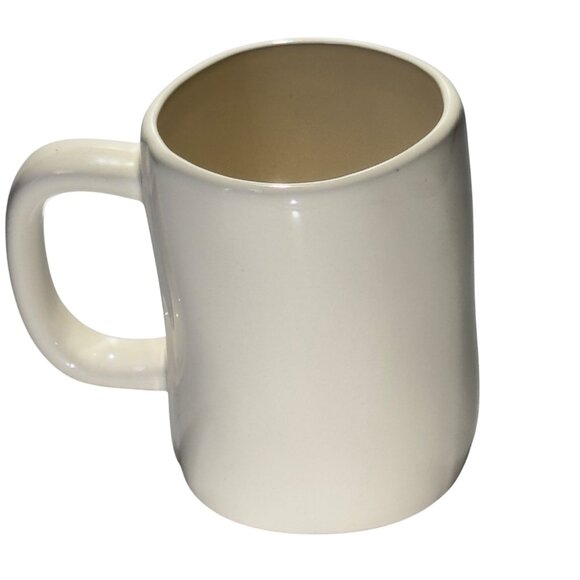 Rae Dunn Artisan Collection Ceramic Mug By Magenta "Hello" White - Picture 3 of 8